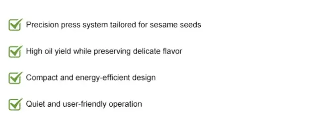 Key features of soybean oil press machine